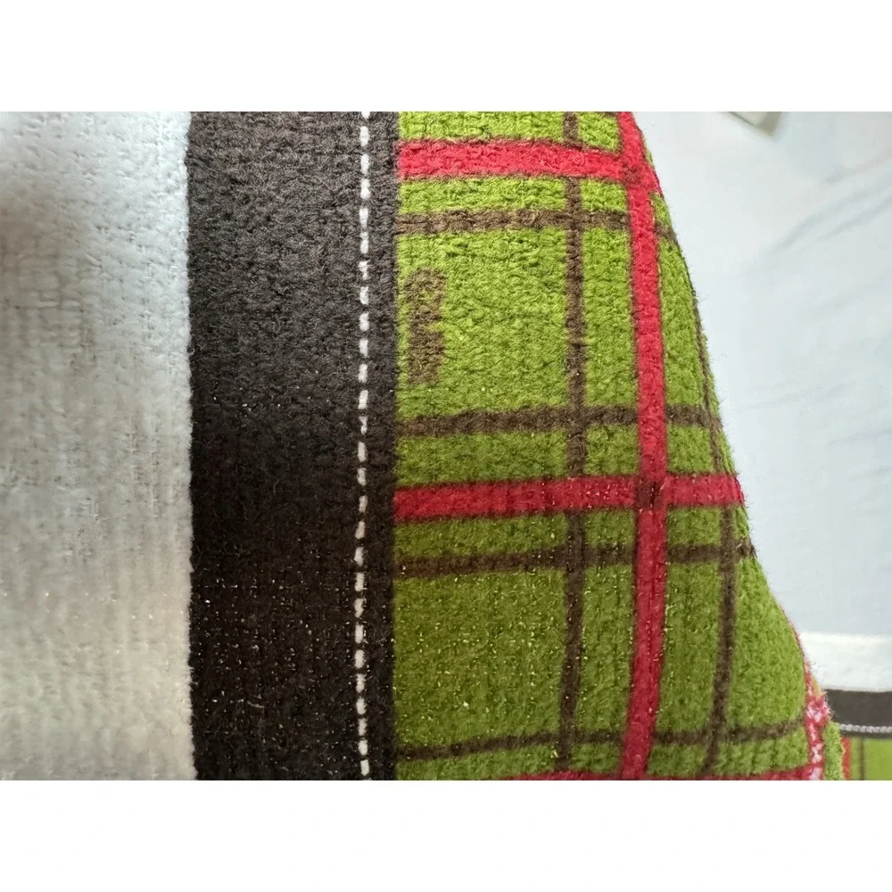 Christmas Kitchen Towels Lot of 2 Apple Country Bear Buck Deer Plaid Grandpacore